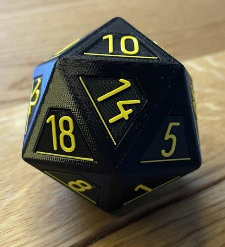 20 sided dice