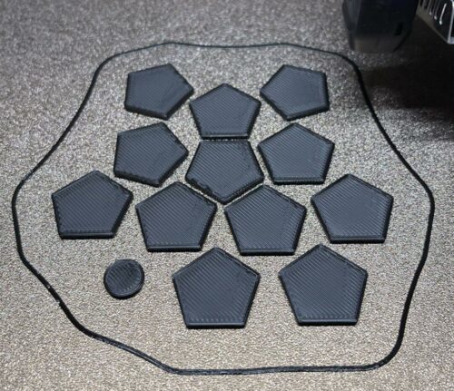 Photo of the test print before filemant change