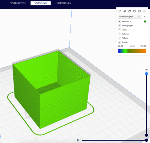 Preview of a hollow cuboid