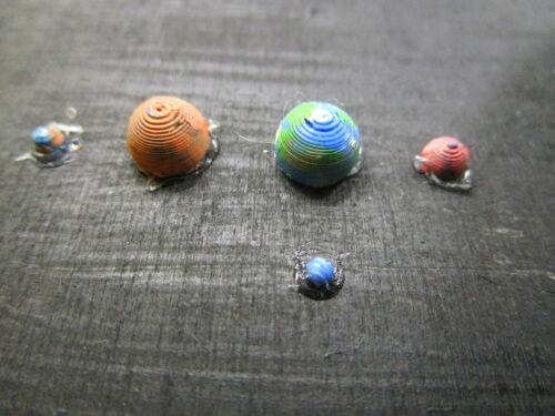 Inner planets and moon