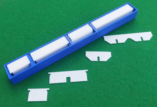 Steckfeld mit Diagonalen_Plättchen