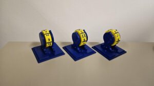 Rotating Braille Dice