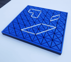 Steckfeld für Linien (mit Diagonalen)